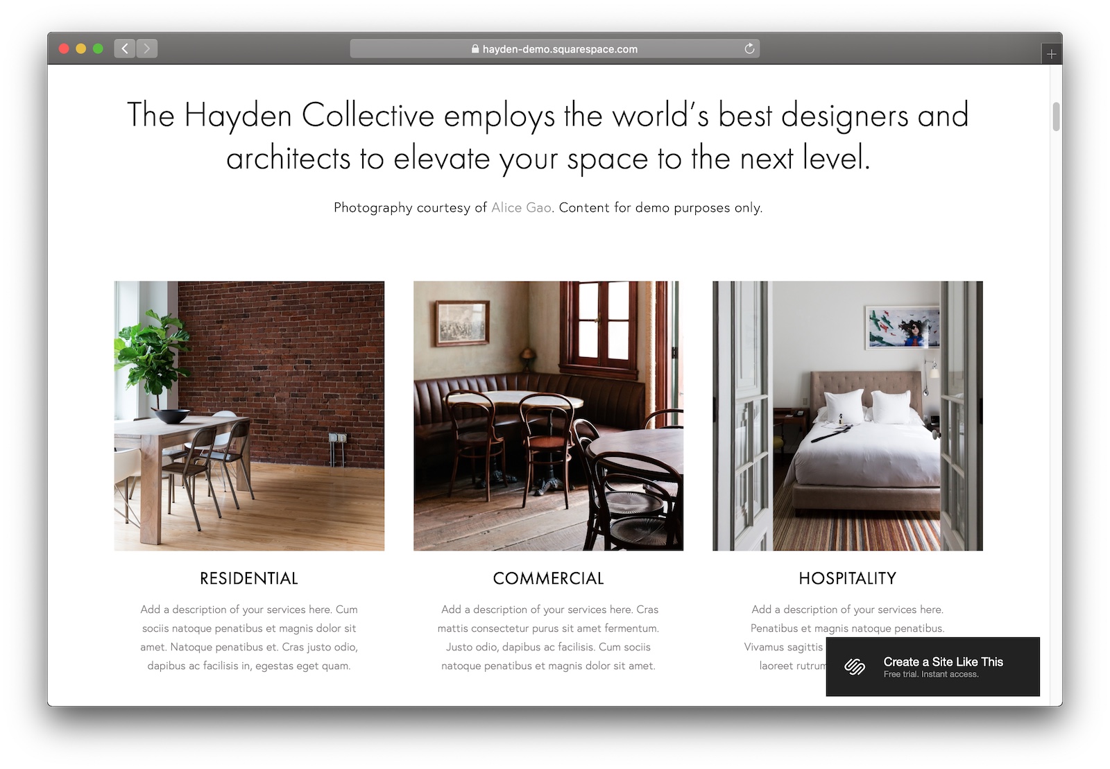 The Best Squarespace Template for Every Purpose - Pro Designer Advice ...